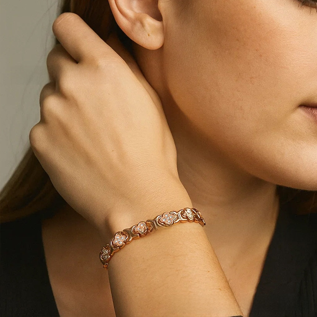 Lucky Rose Copper Bracelet