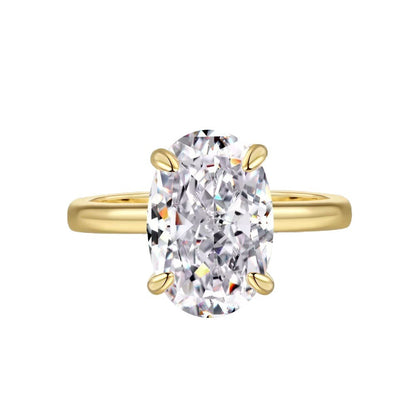Oval Cut Cubic Zirconia Women Ring