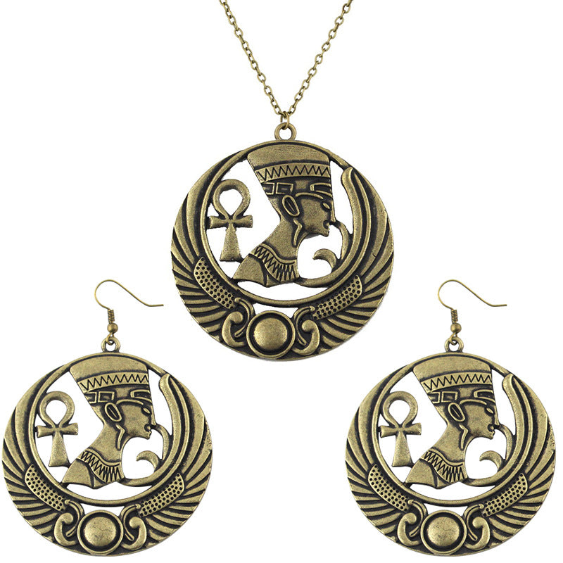 Egyptian Pharaoh Queen Baroque Jewelry Set