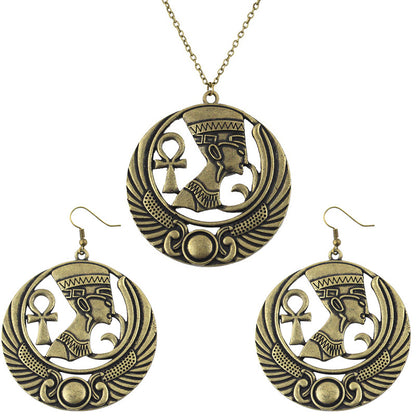Egyptian Pharaoh Queen Baroque Jewelry Set