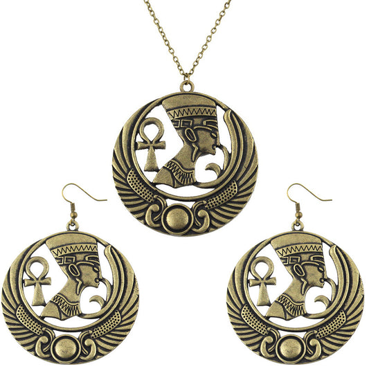 Egyptian Pharaoh Queen Baroque Jewelry Set
