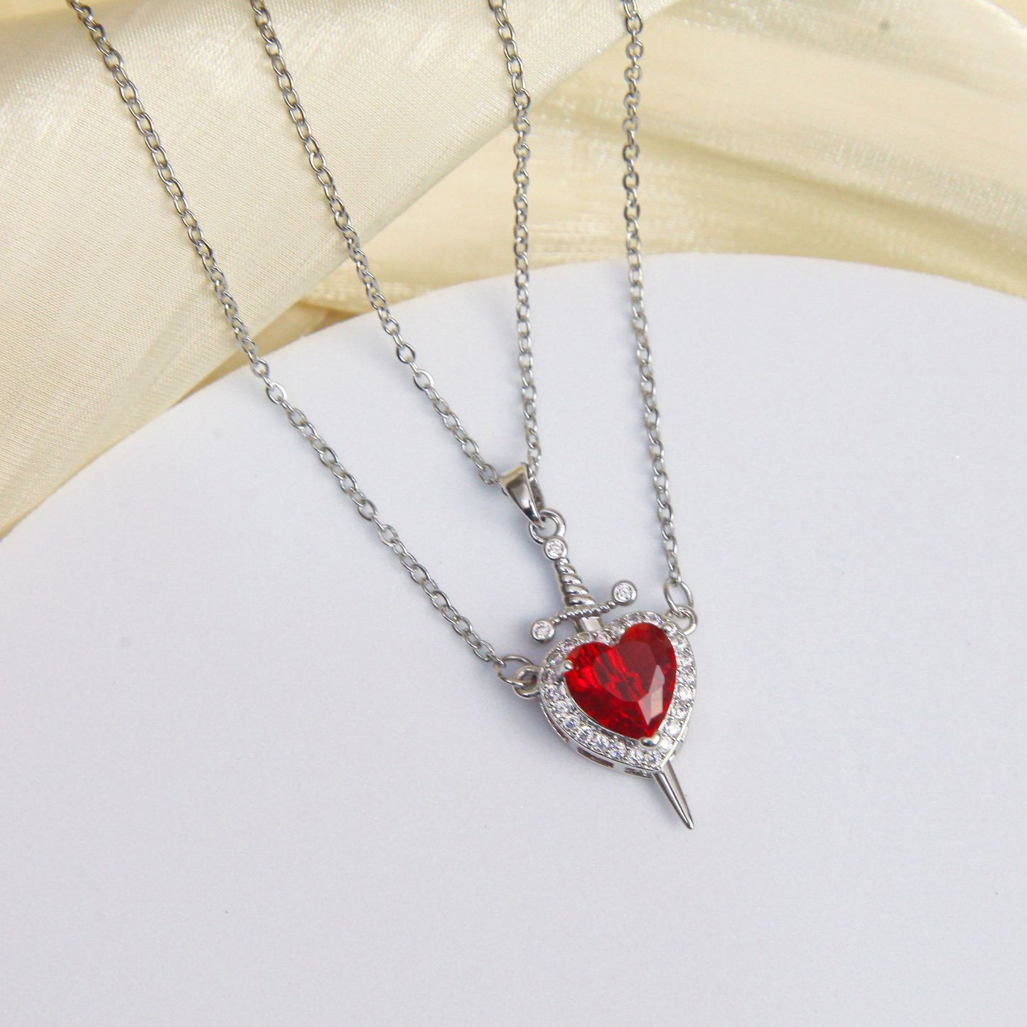 Heart Arrow Necklace