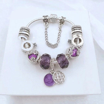 Elegant Floral Charm Bracelet for Women