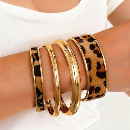 Geometric Stacking Bracelets