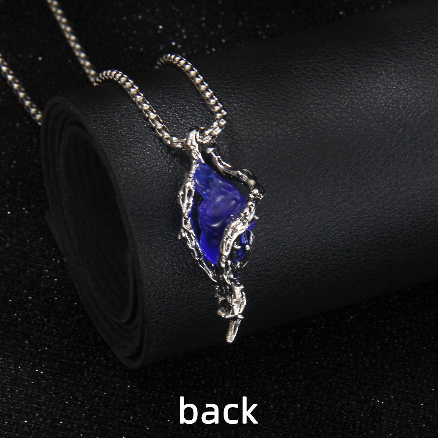 Gothic Thorn Heart  Necklace