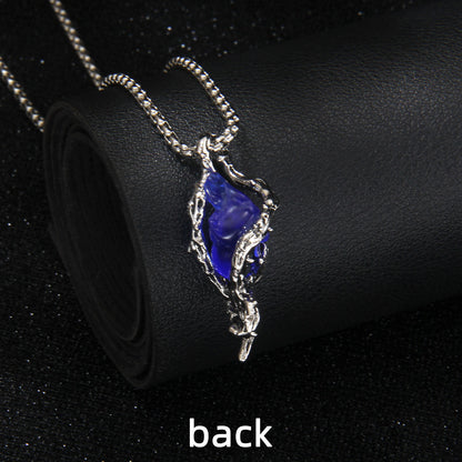 Gothic Thorn Heart  Necklace