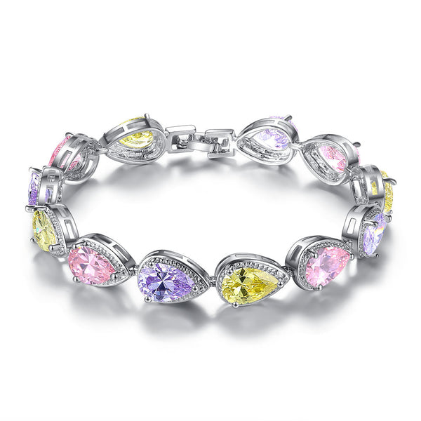 Colorful Angel Tears Beaded Bracelet
