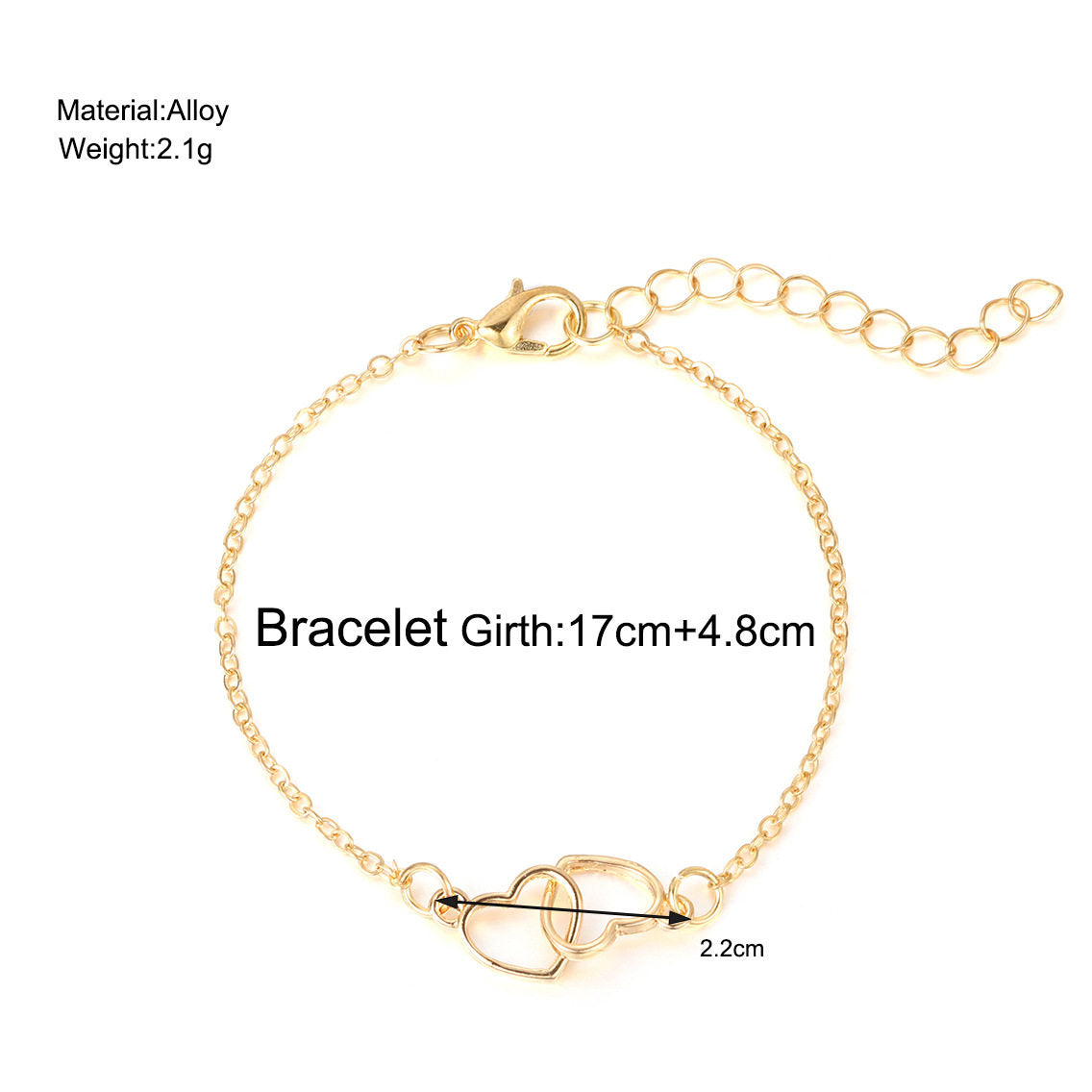 Heart-Shaped Bracelets