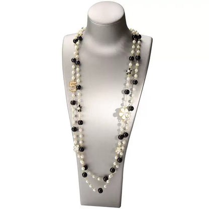 Handmade Beaded Pearl Necklace