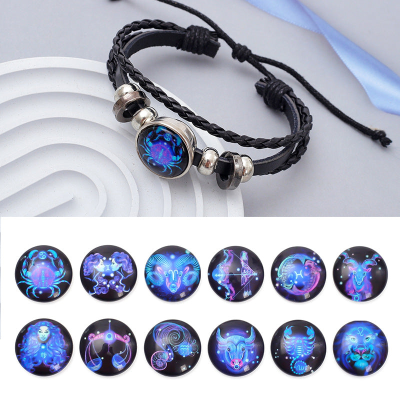 Zodiac luminous bracelets