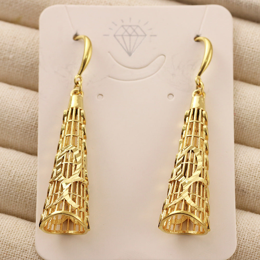 Floral earrings