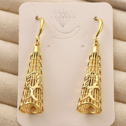 Floral earrings