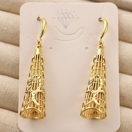 Floral earrings