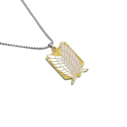 Attack on Titan Wings of Freedom Alloy Necklace Brooch Keychain