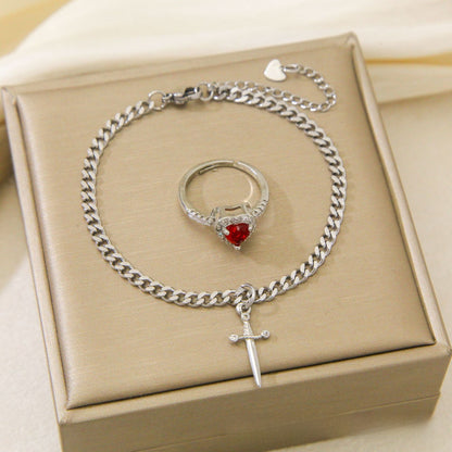 Heart Arrow Necklace