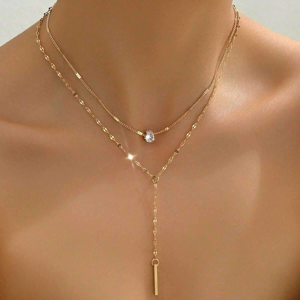 Gold Pendant necklace