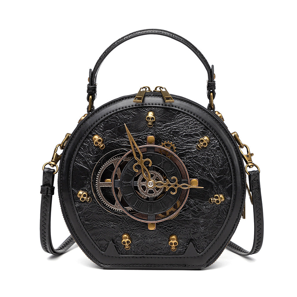 Gothic Coffin Shape Crossbody Shoulder Bag