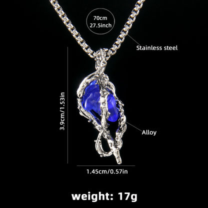 Gothic Thorn Heart  Necklace