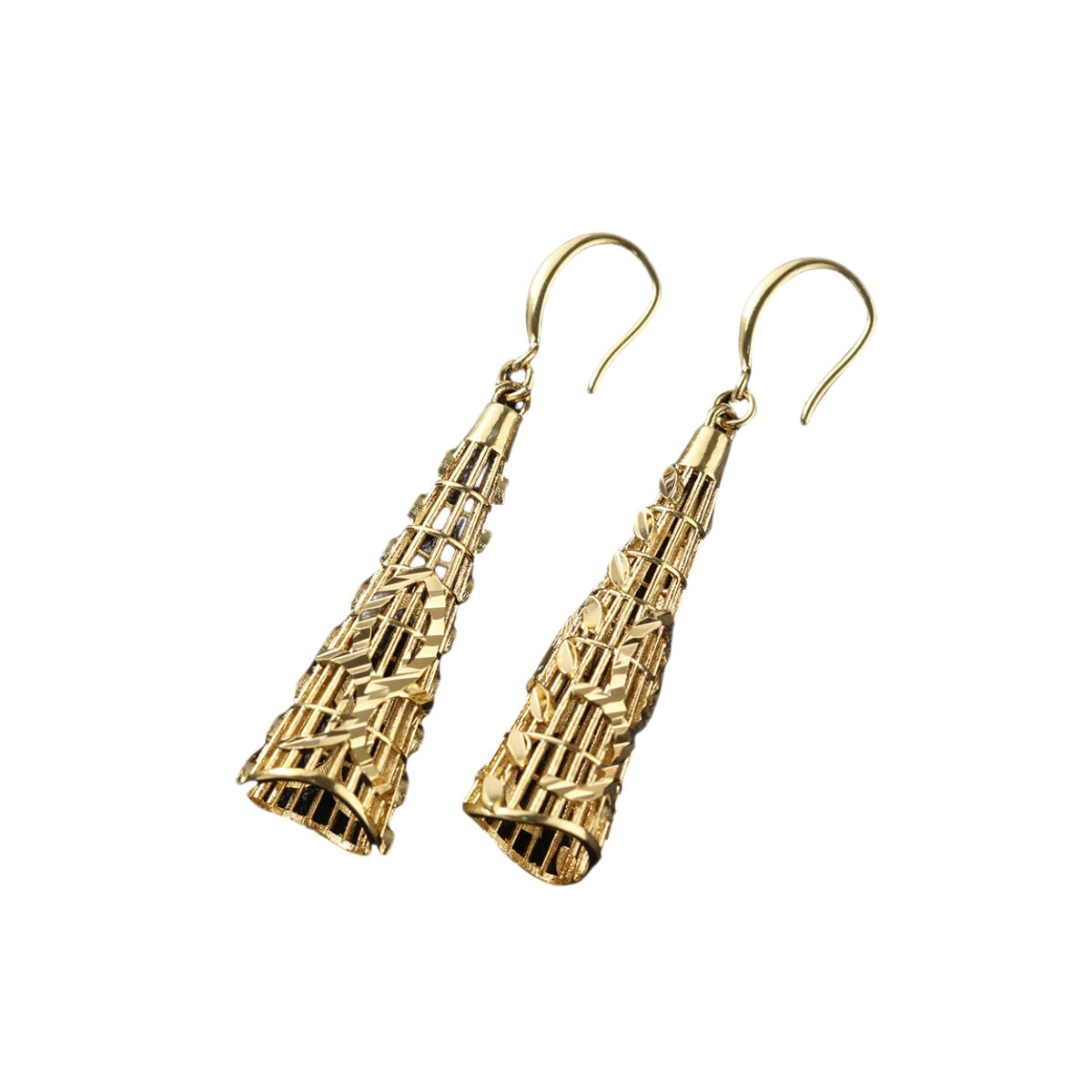 Floral earrings