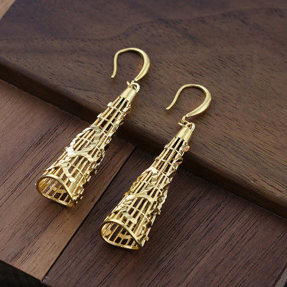 Floral earrings