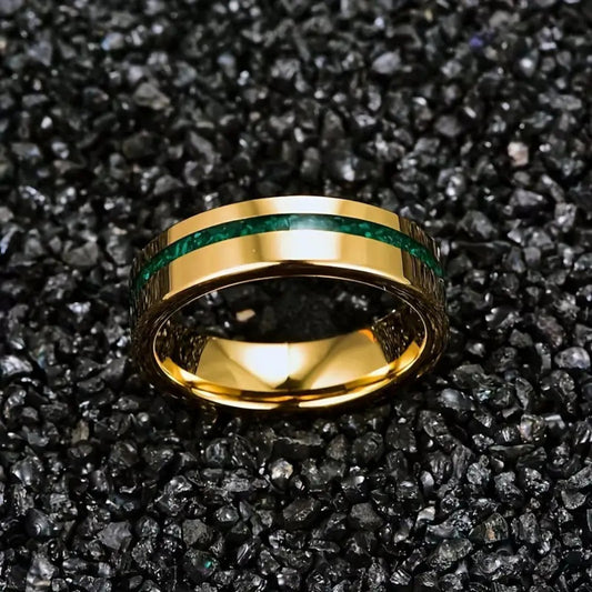 Fashion Stainless Steel Sticker Ring