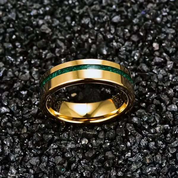 Fashion Stainless Steel Sticker Ring