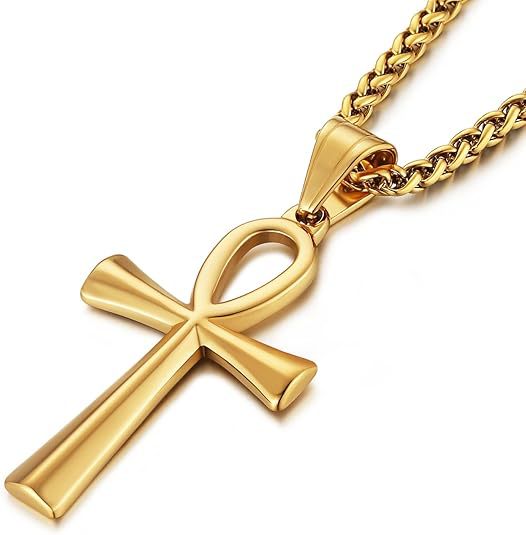Stainless Steel Cross Pendant Necklace