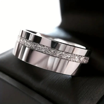 Fashion Stainless Steel Sticker Ring