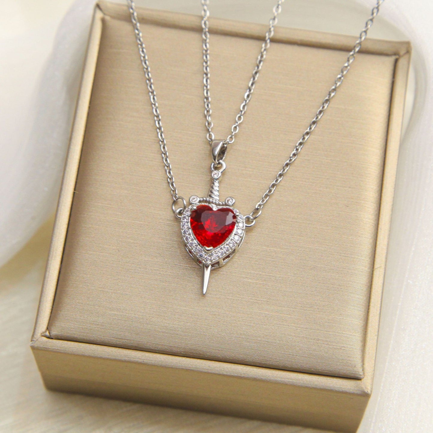 Heart Arrow Necklace