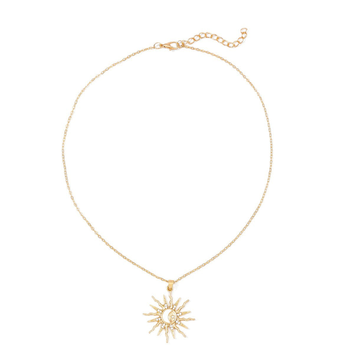 Gold Sun Necklace