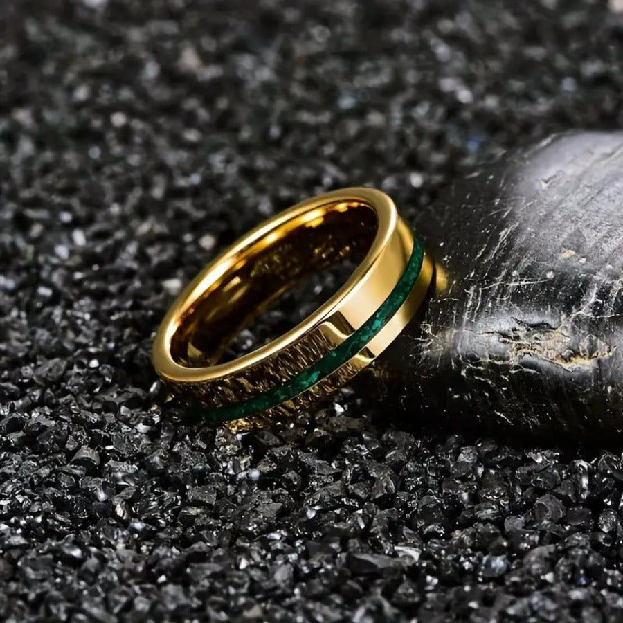 Fashion Stainless Steel Sticker Ring