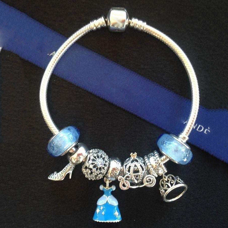 Elegant Floral Charm Bracelet for Women