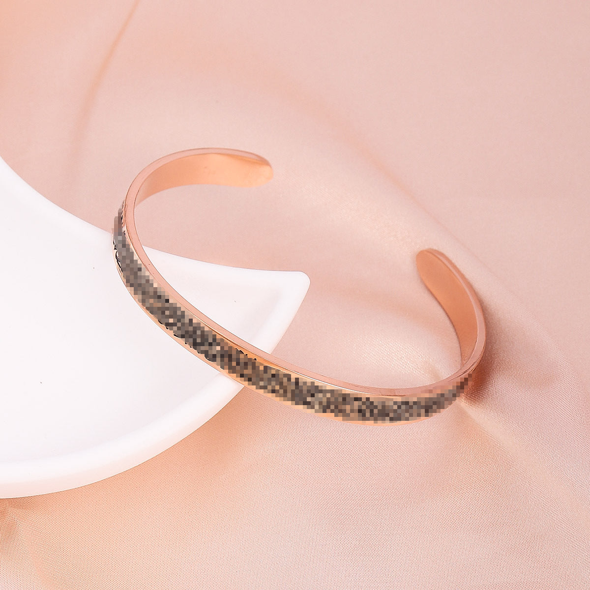 Arabic open bracelet