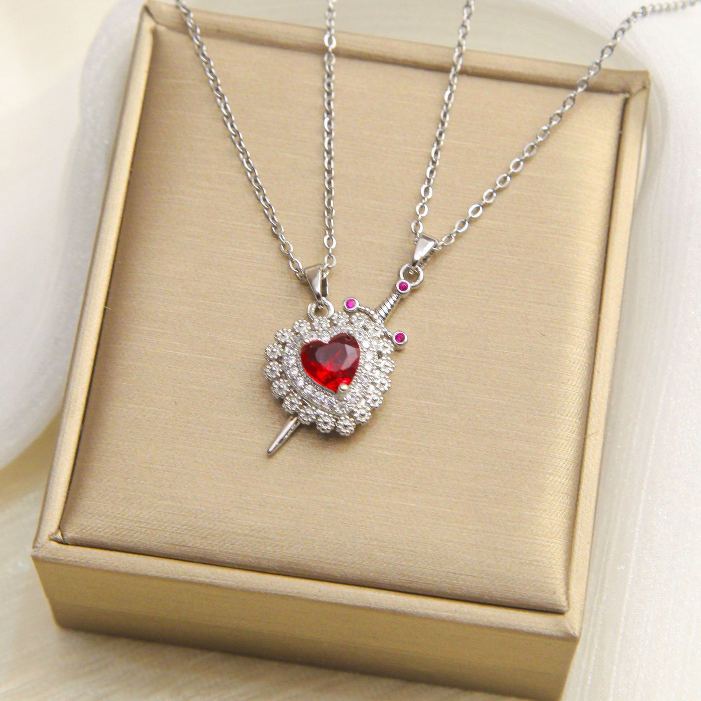 Heart Arrow Necklace