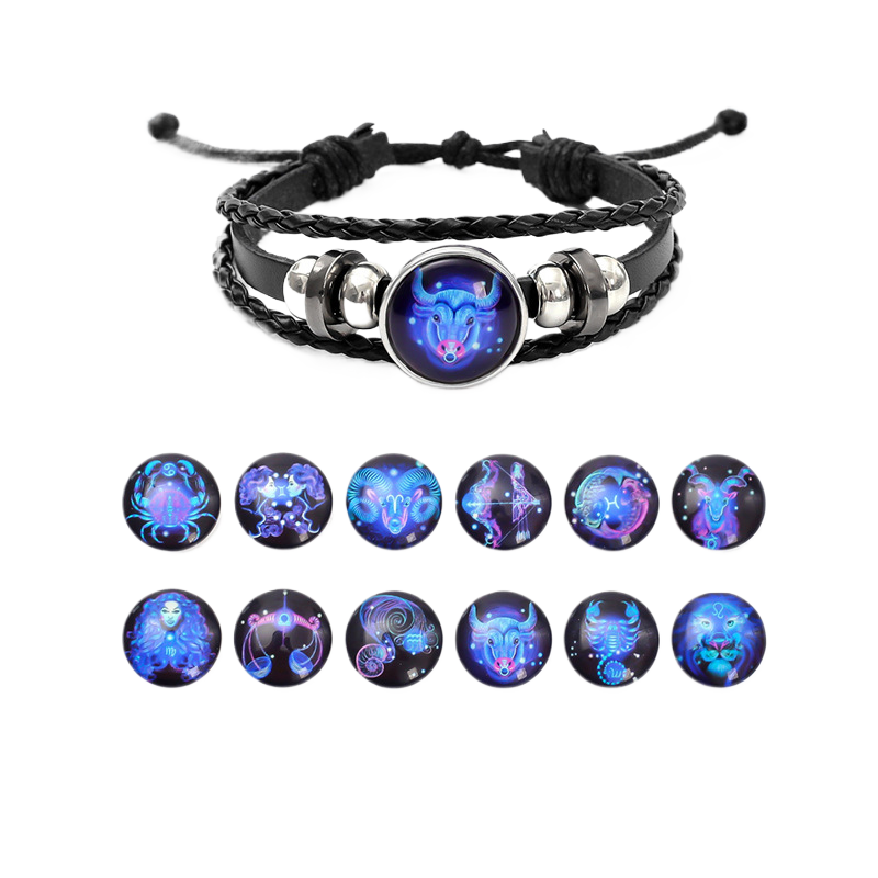 Zodiac luminous bracelets