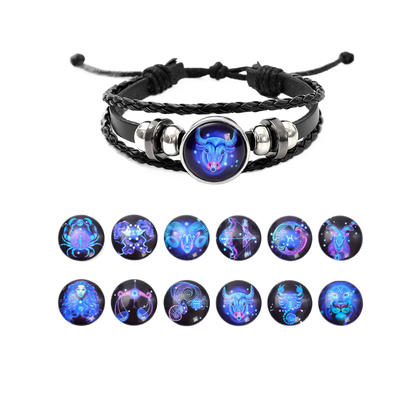 Zodiac luminous bracelets