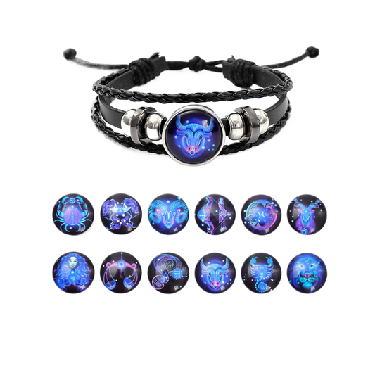 Zodiac luminous bracelets
