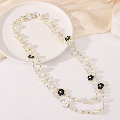 Handmade Beaded Pearl Necklace