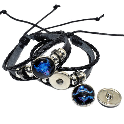 Zodiac luminous bracelets