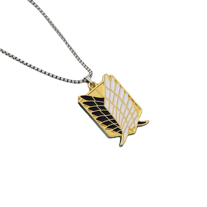 Attack on Titan Wings of Freedom Alloy Necklace Brooch Keychain