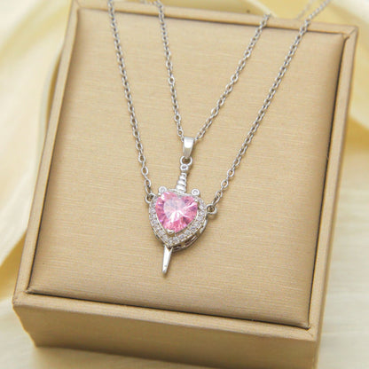 Heart Arrow Necklace