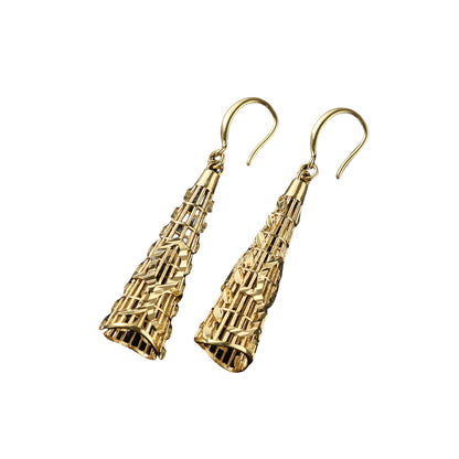 Floral earrings