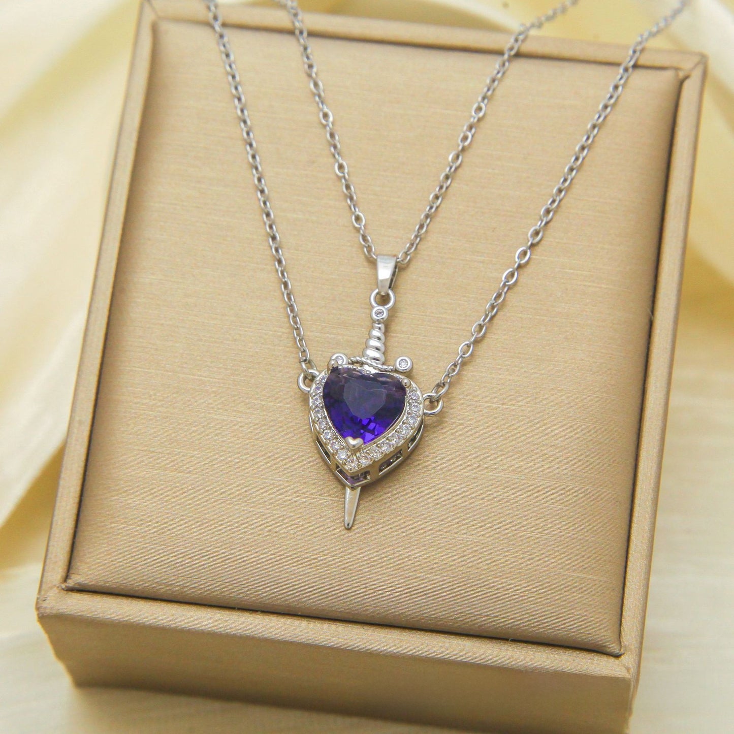 Heart Arrow Necklace
