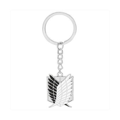 Attack on Titan Wings of Freedom Alloy Necklace Brooch Keychain