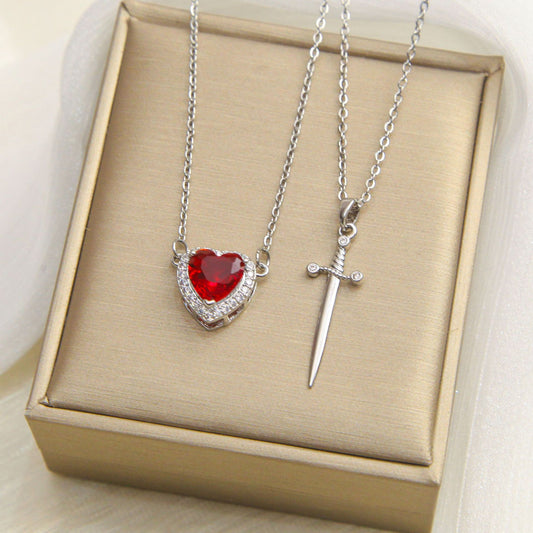 Heart Arrow Necklace