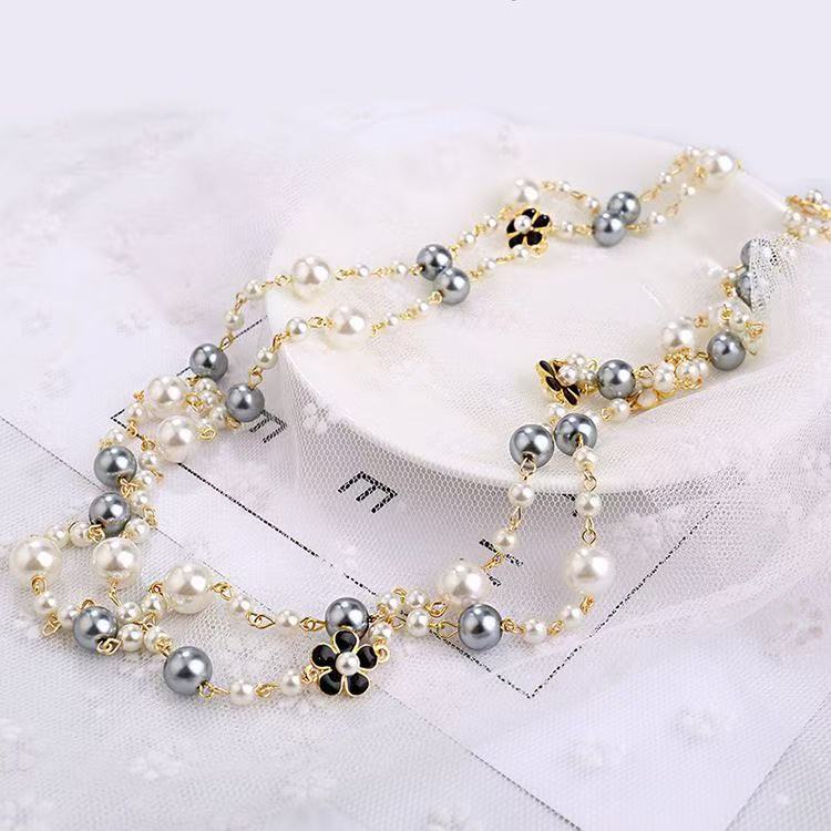 Handmade Beaded Pearl Necklace