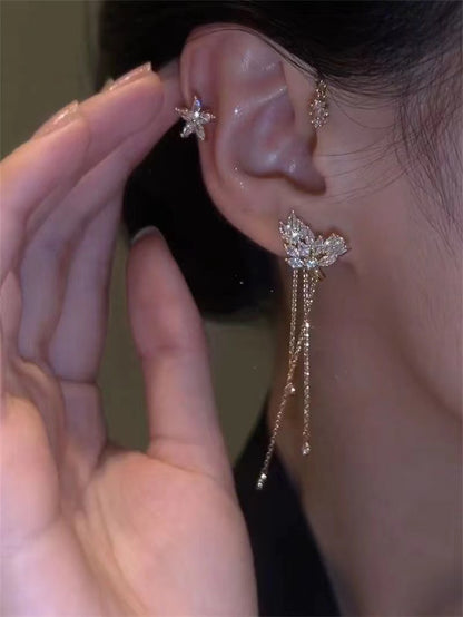 Butterfly Stud Earrings